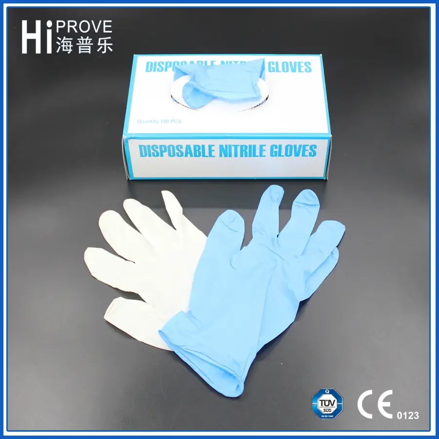 Examination Disposable Gloves With Nitrile