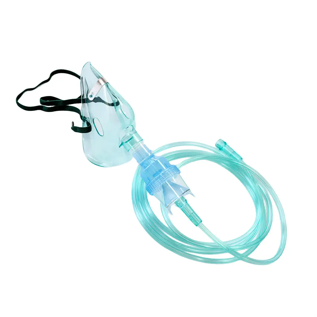 Medical Disposable PVC Nebulizer Face Mask with Tubing
