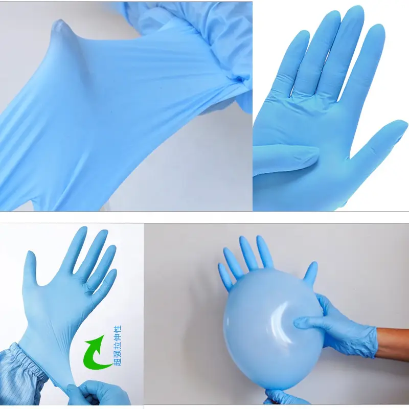 Examination Disposable Gloves With Nitrile