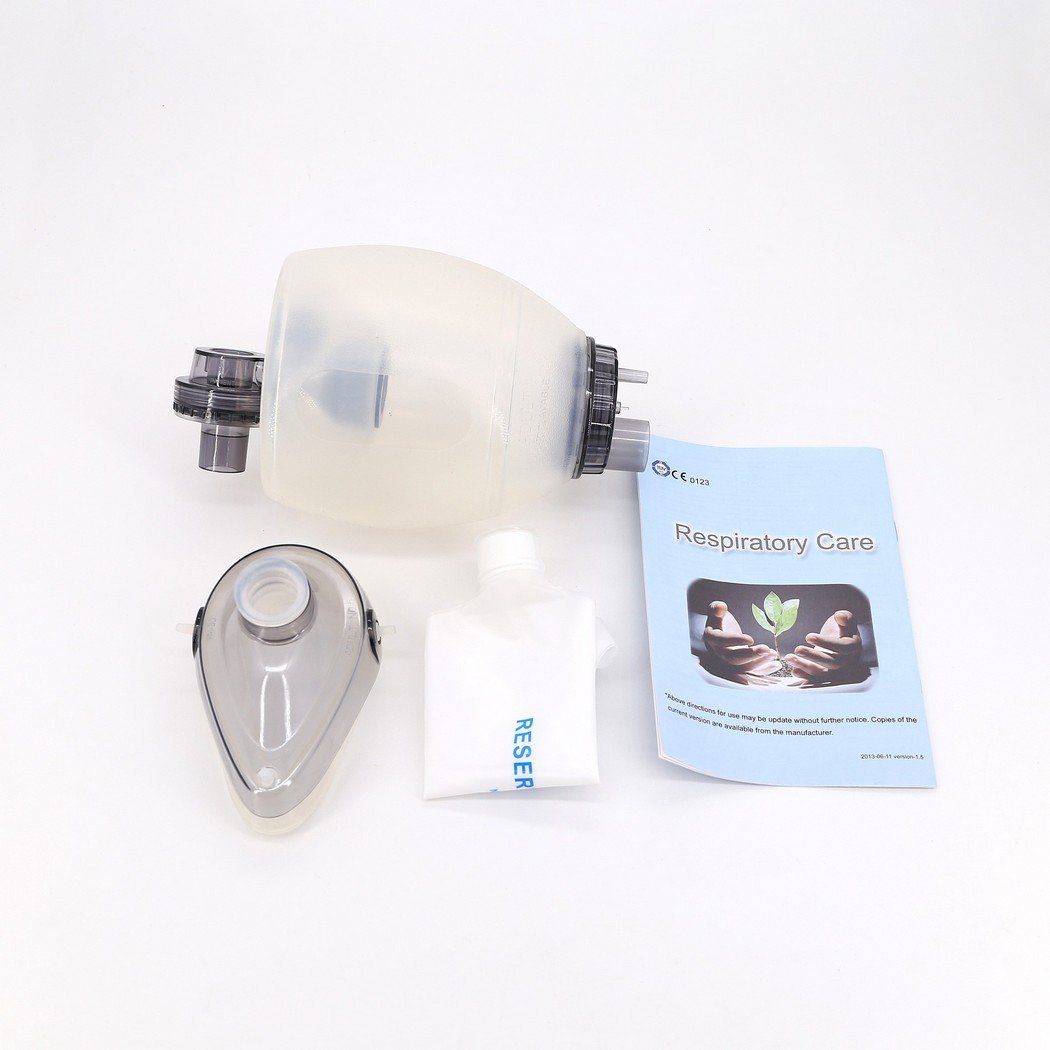 Medical First Aid Portable Silicone/PVC/SEBS Manual Resuscitator
