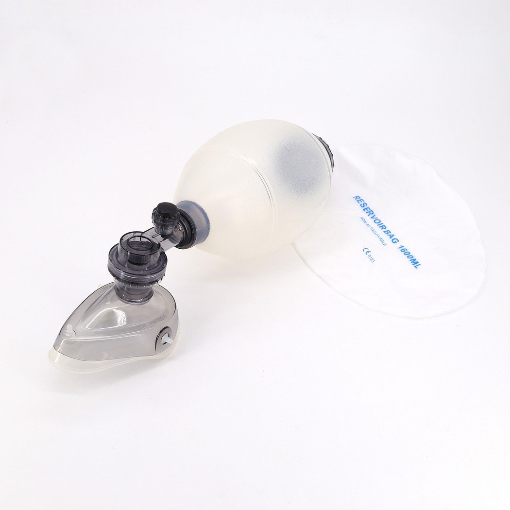 Medical First Aid Portable Silicone/PVC/SEBS Manual Resuscitator