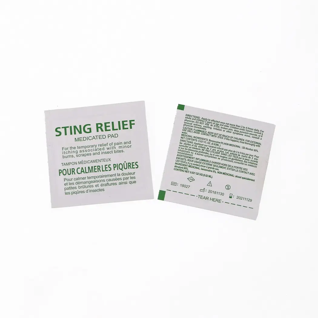 Sting Relief Pad