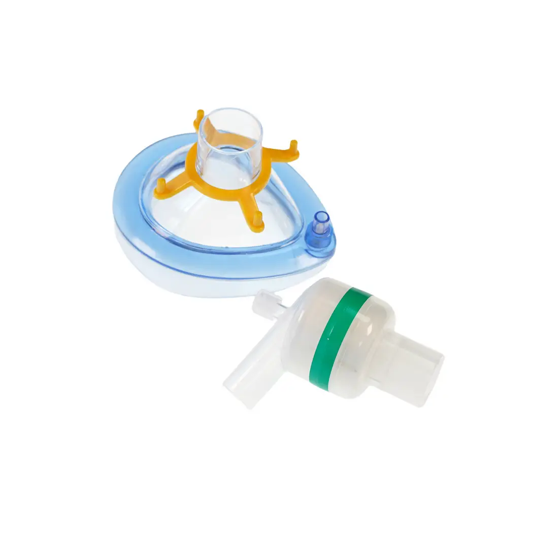 Anesthesia Circuits2) Accessories: anesthesia mask, gas storage bag, filter, customized available. 3) Combination with anesthesia machine, respiratory machine or humidifier to establish a respiratory conduit for patients.