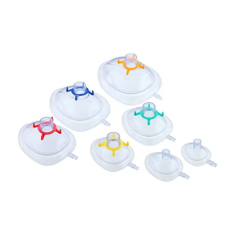 Medical Disposable/Reusable PVC/Silicone Anti-slip Anesthesia Mask