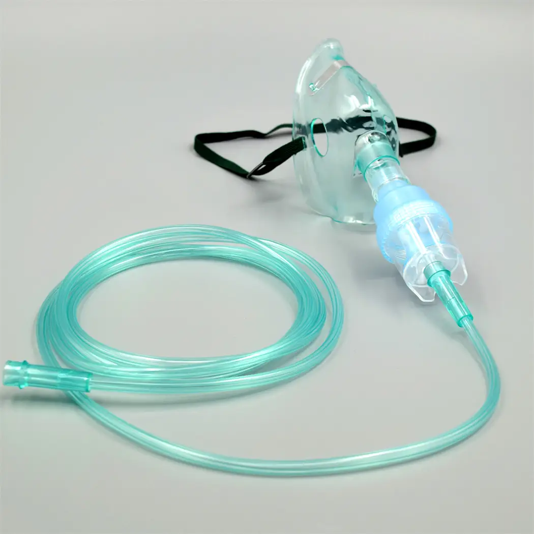 Medical Disposable PVC Nebulizer Face Mask with Tubing